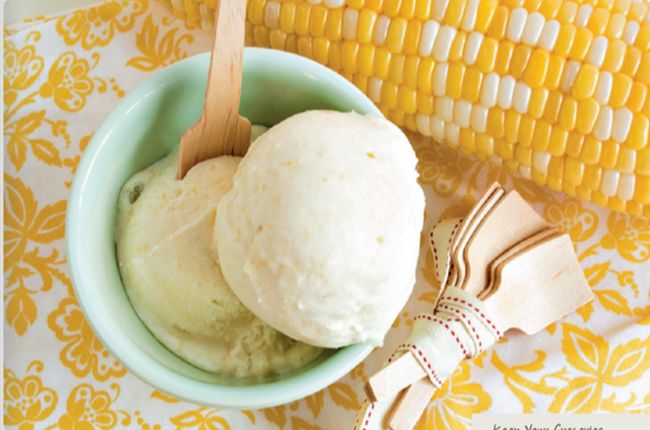 Egg And Dairy-Free Sweet Corn Ice Cream