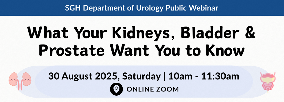 What your Kidneys, Bladder and Prostate want you to know