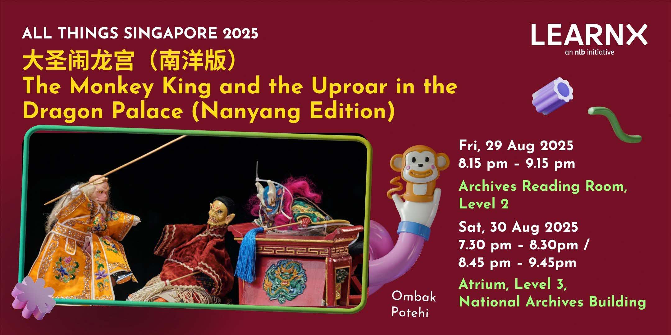 The Monkey King and the Uproar in the Dragon Palace (Nanyang Edition)