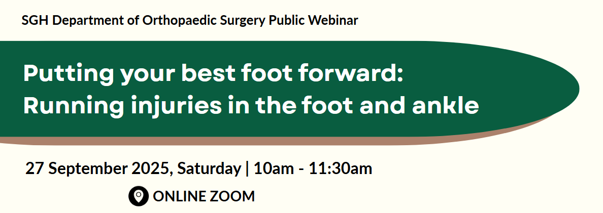Putting your best foot forward: Running injuries in the foot and ankle