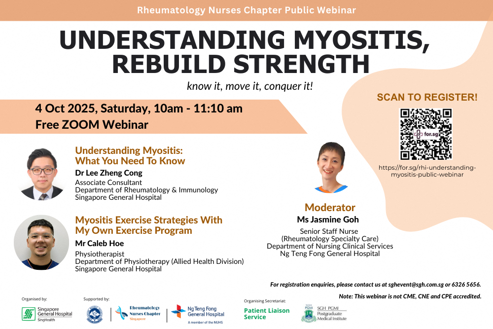 Understanding Myositis, Rebuild Strength Public Webinar