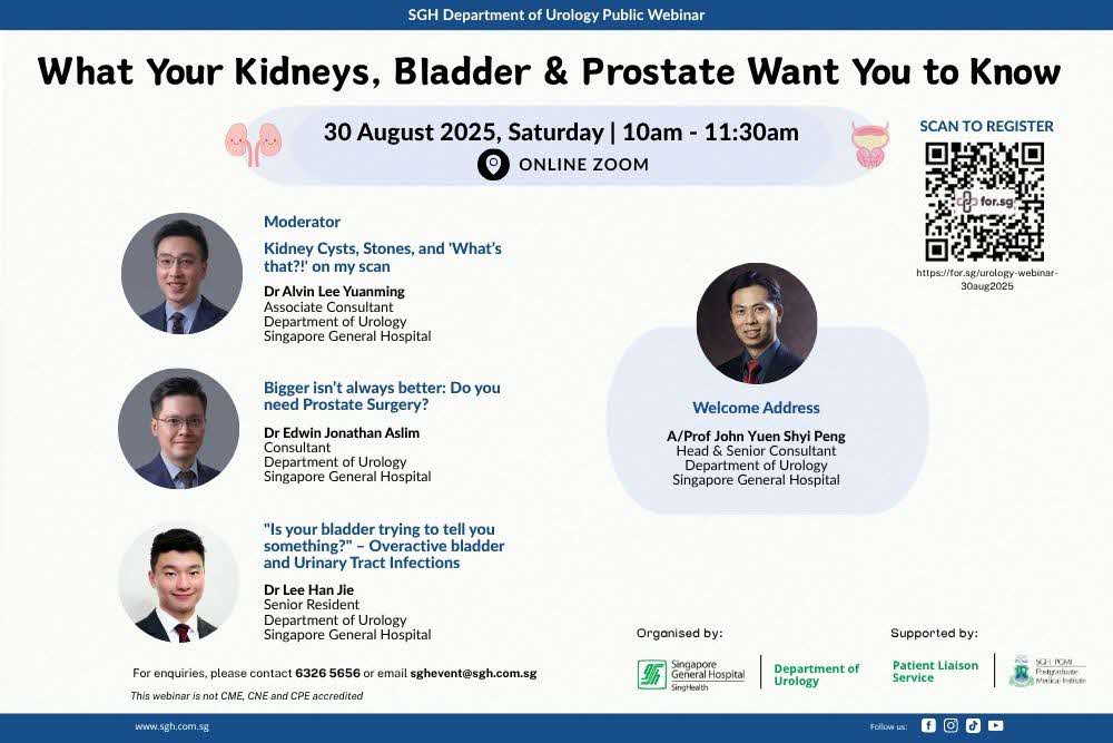What your Kidneys, Bladder and Prostate want you to know