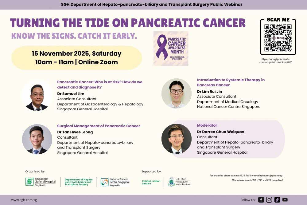 Turning the tide on Pancreatic Cancer. Know the Signs. Catch it Early