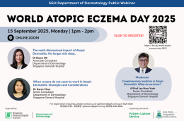 World Atopic Eczema Day 2025 Public Webinar